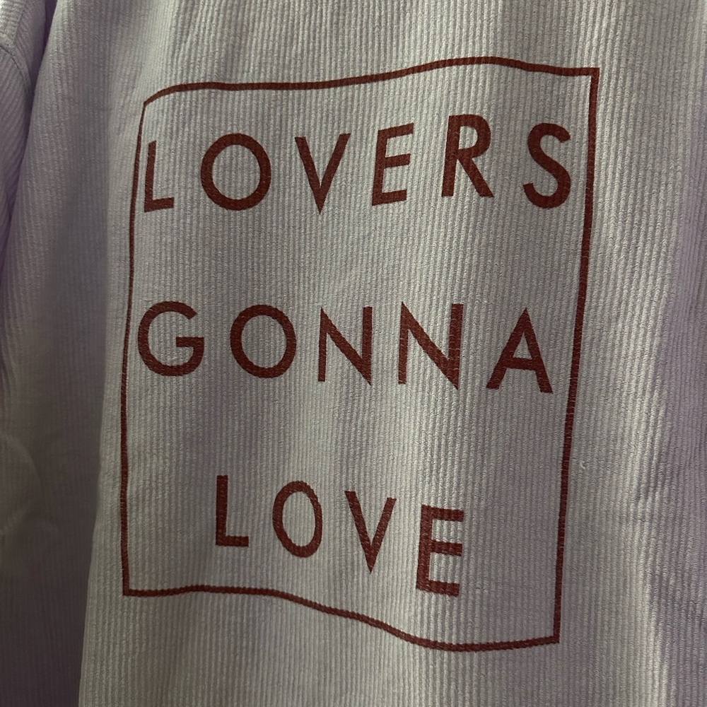 The Light Blonde Lovers Gonna Love Cord Sweatshirt - Picture 2 of 2